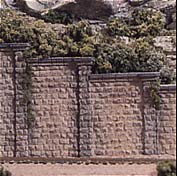 N Cut Stone Retaining Wall