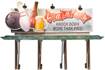 Lanes Bowling & Bar Billboard