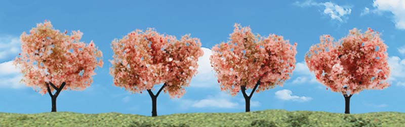 2"-3" Flowering Trees (4 pce)